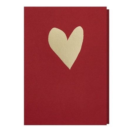 Lipstick red met gouden omslag 