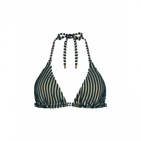 PADDED TOP 727 KNITTED STRIPE