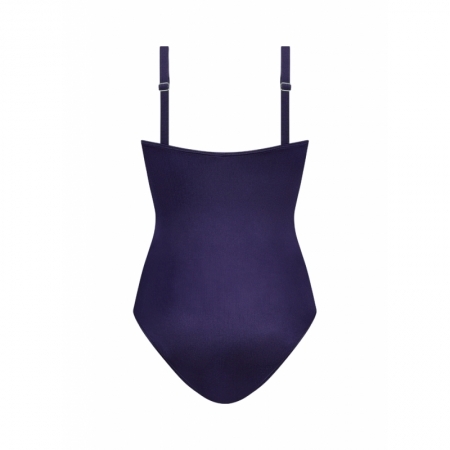 PADDED SWIMSUIT 630 SATIN NAVY
