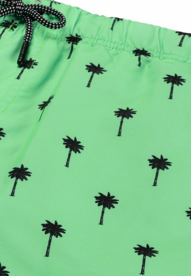 SWIM SHORTS SHIWI SCRATCH PALM 701 NEW NEON GR