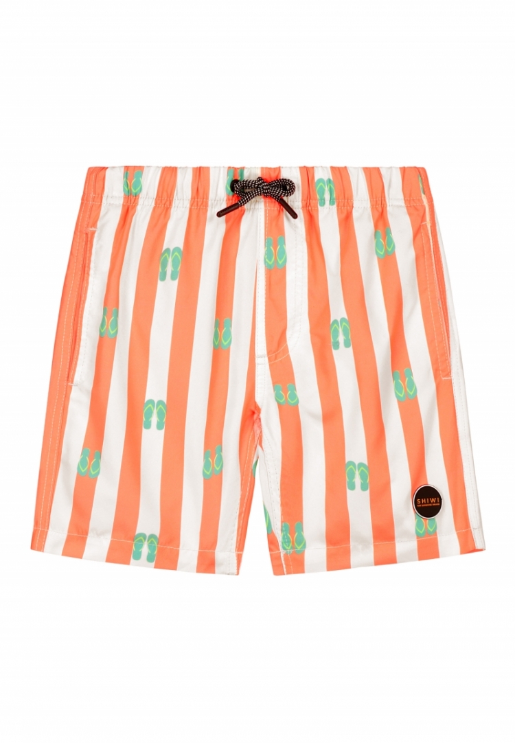 SWIM SHORTS FLIPFLOPS 208 NEON ORANGE