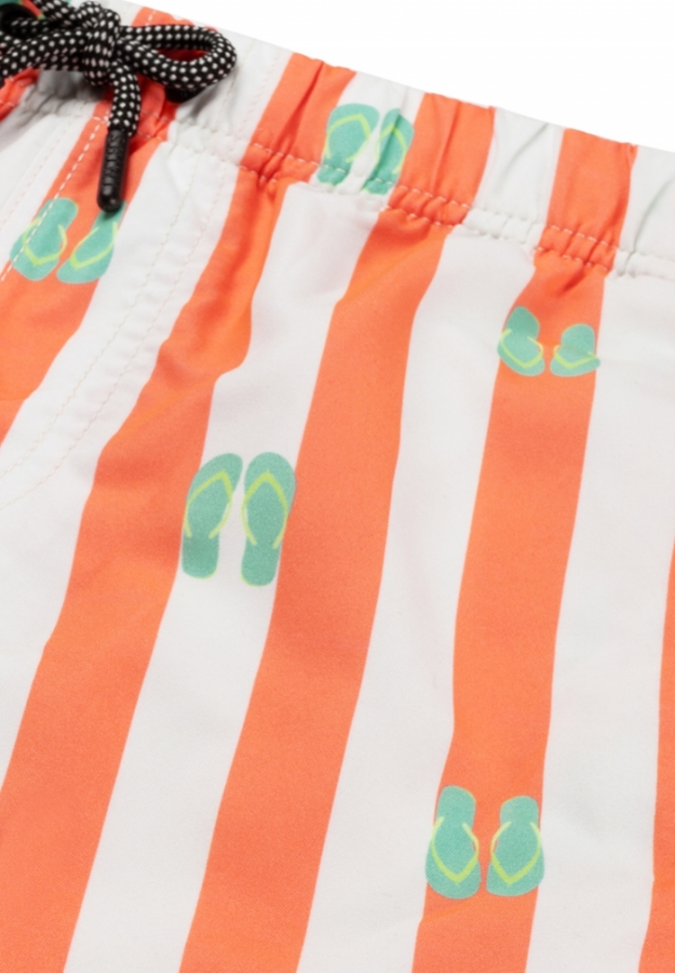 SWIM SHORTS FLIPFLOPS 208 NEON ORANGE