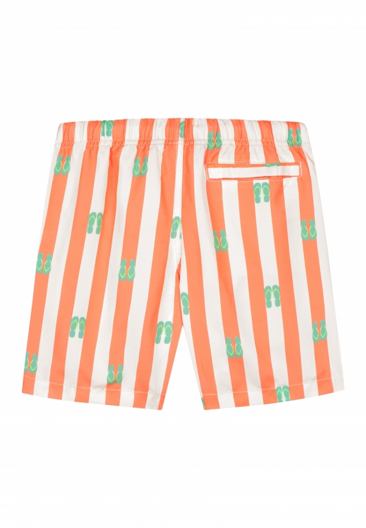 SWIM SHORTS FLIPFLOPS 208 NEON ORANGE