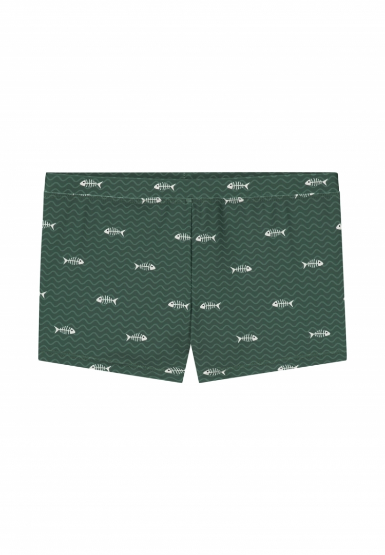SWIM BOXER FISHBONE 764 CILANTRO