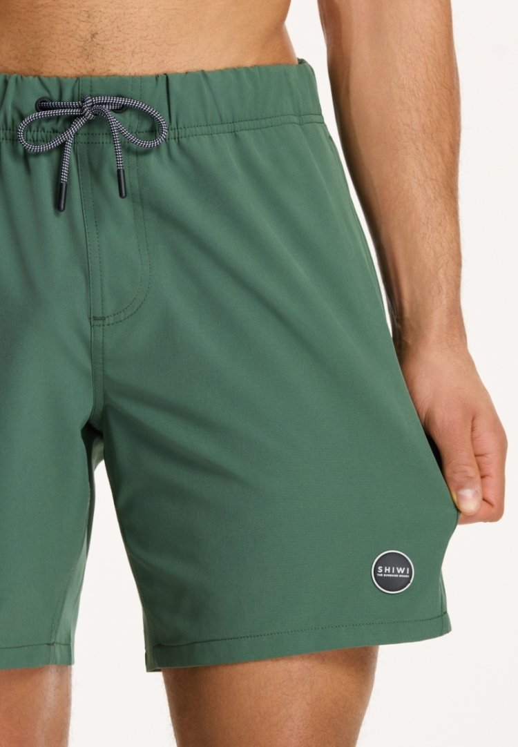SWIM SHORTS MIKE STRETCH 764 CILANTRO GREEN