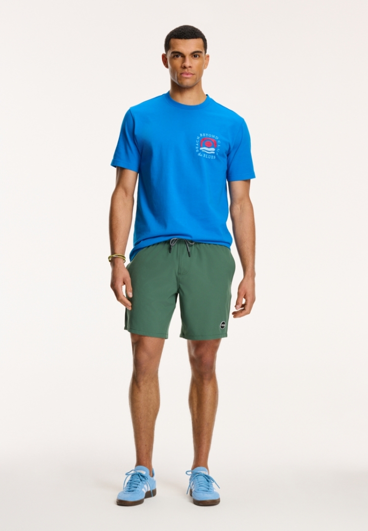SWIM SHORTS MIKE STRETCH 764 CILANTRO GREEN