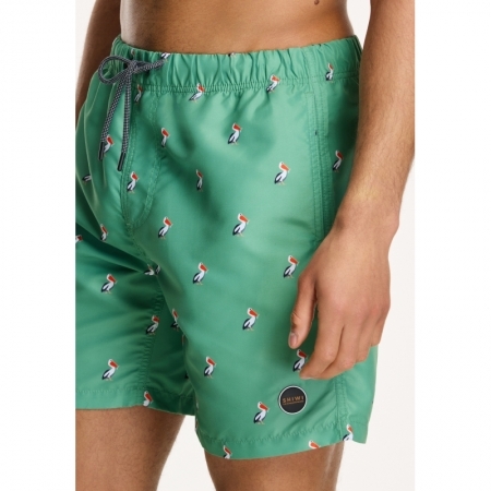 SWIM SHORTS PELICAN 710 SAGE GREEN