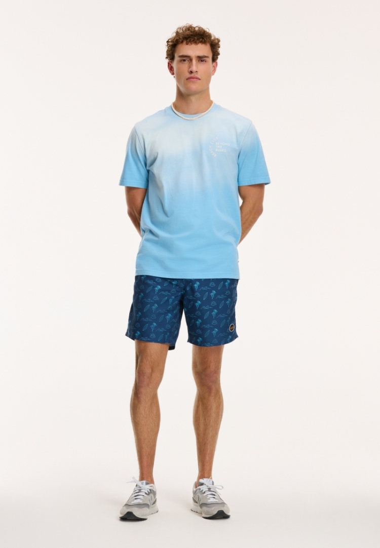 SWIM SHORTS SUMMER SURF 650 ROYAL BLUE