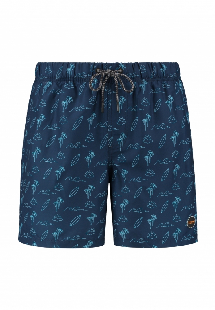 SWIM SHORTS SUMMER SURF 650 ROYAL BLUE