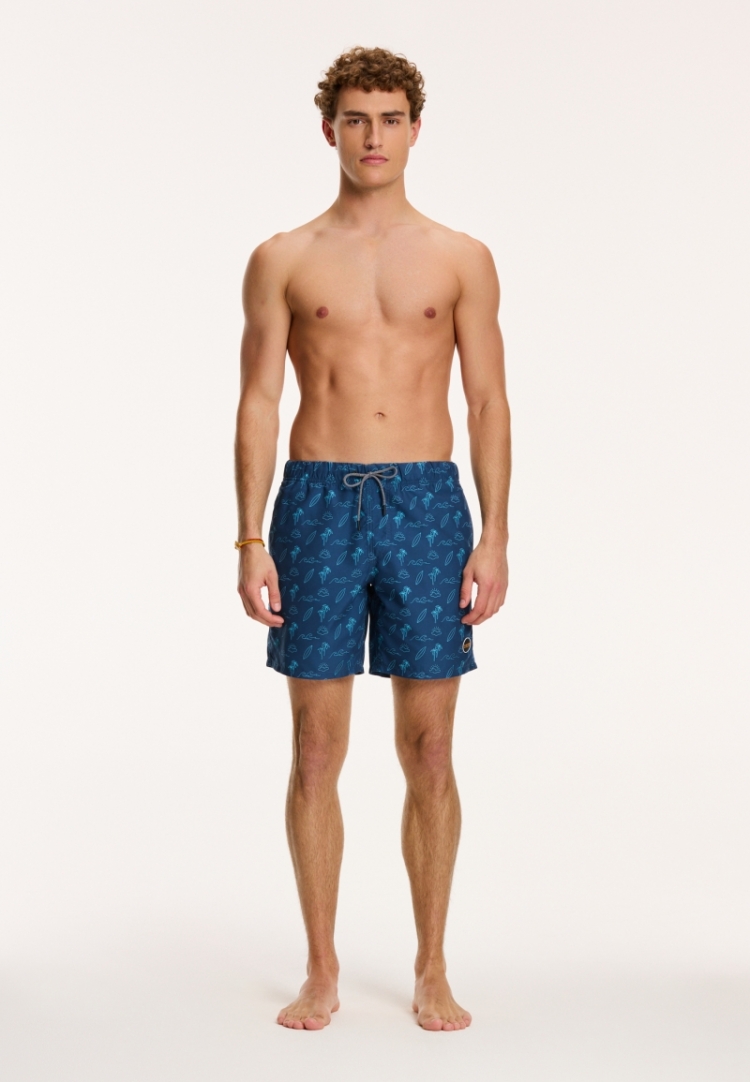 SWIM SHORTS SUMMER SURF 650 ROYAL BLUE