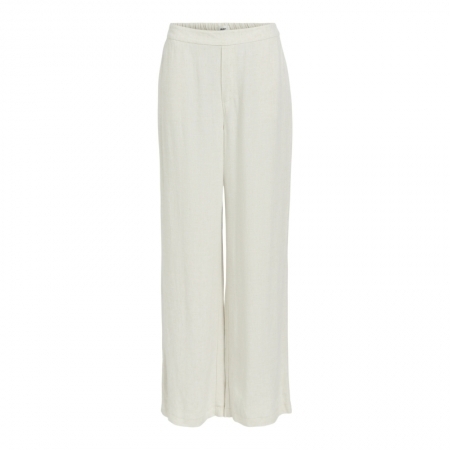 OBJSANNE ALINE WIDE PANT NOOS 183539 Sandshel