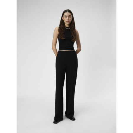 OBJSANNE ALINE WIDE PANT NOOS 177981 Black