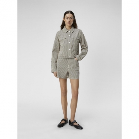 OBJSOLA MW TWILL SHORTS 132 183539001 Sands