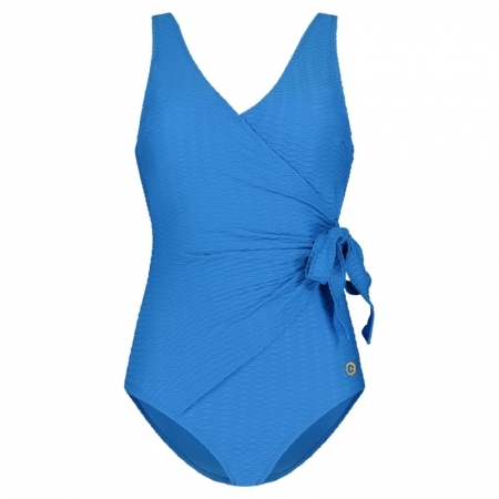 V-NECK PADDED 5062 BLUE SNAKE