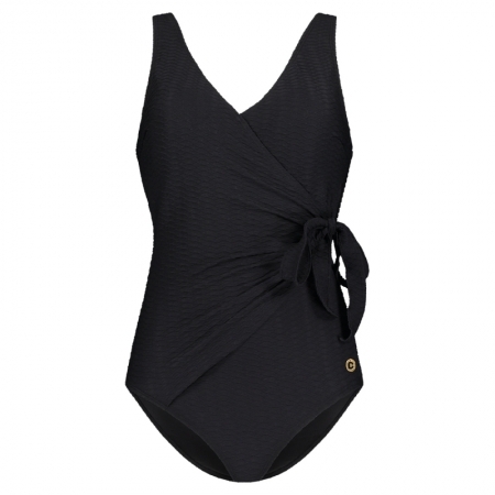 V-NECK PADDED 5075 BLACK SNAKE