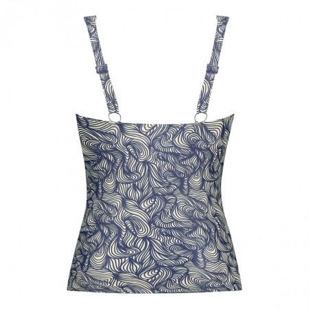 TOP TWISTED PADDED 5076 ABSTRACT LOOP