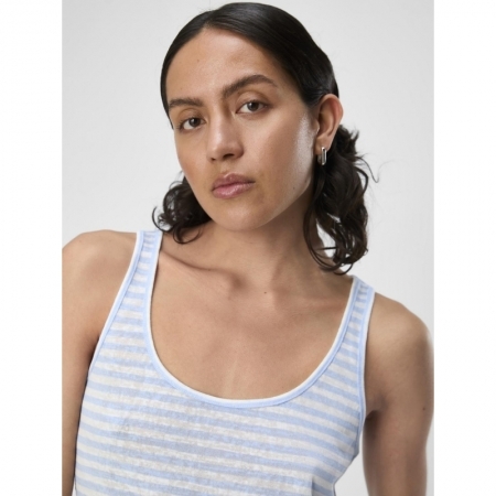 OBJTESSI SLUB LO STRAP TOP DIV 178031001 White