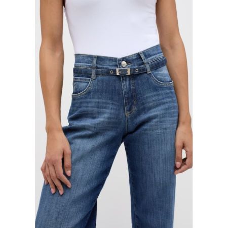 LIZ BELT 3358 MID BLUE U
