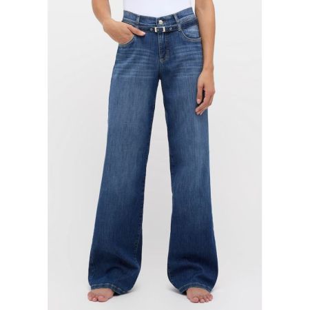 LIZ BELT 3358 MID BLUE U