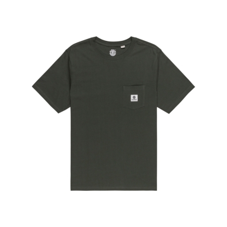 BASIC POCKET LABEL SS KSW0 DEEP FORES