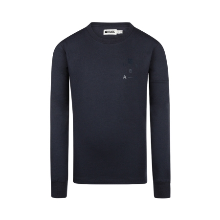 T-SHIRT LS NAVY