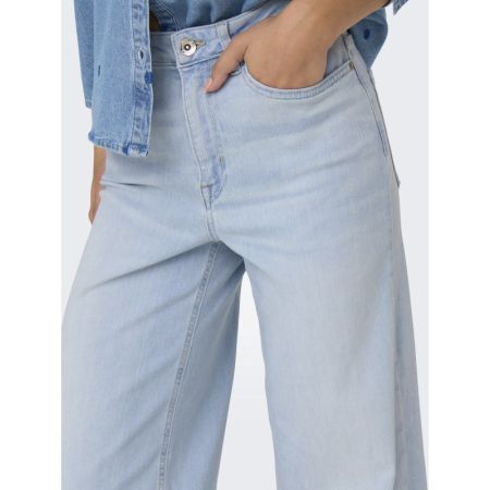 ONLMADISON BLUSH HW WIDE DNM C 276598 Light Bl