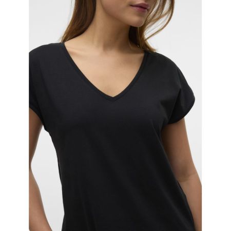VMLUNA SS V-NECK TEE JRS NOOS 177868 Black
