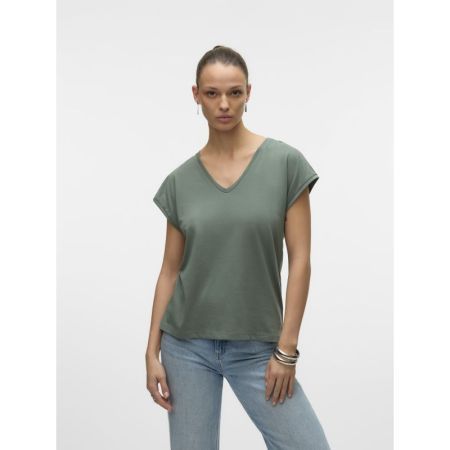 VMLUNA SS V-NECK TEE JRS NOOS 224196 Laurel W