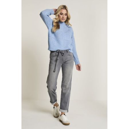 1 2 [Pants Denim] D68 Grey Used