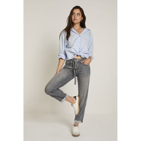 1 2 [Pants Denim] D68 Grey Used