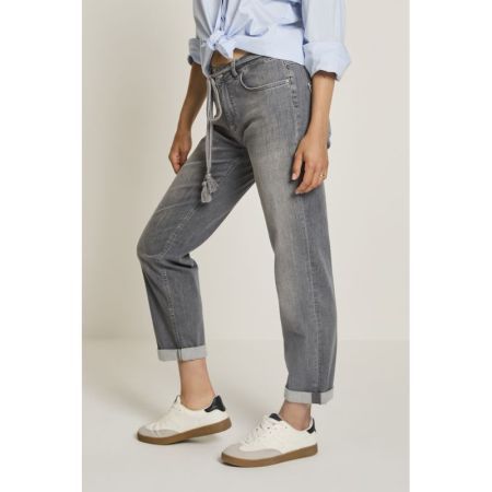 1 2 [Pants Denim] D68 Grey Used