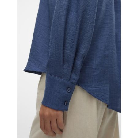 VMMELANEY QUEENY LS SHIRT WVN 229916001 Dark