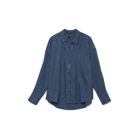 VMMELANEY QUEENY LS SHIRT WVN 229916001 Dark