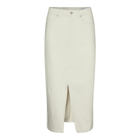 VMVERI HR CALF DENIM SKIRT GA 222913 Birch