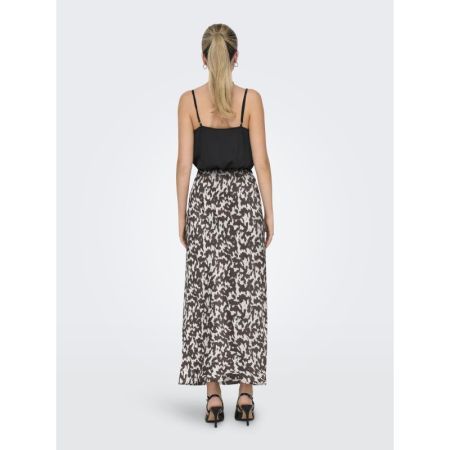 ONLCHIGO ANKEL SATIN SKIRT WVN 206971002 Mole/