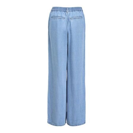 OBJFRAME LISA WIDE MW PANTS NO 178832 Light Bl