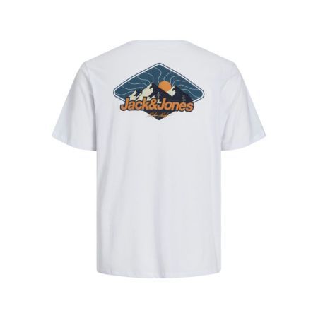 JJMINE TEE SS CREW NECK JNR 178074 White