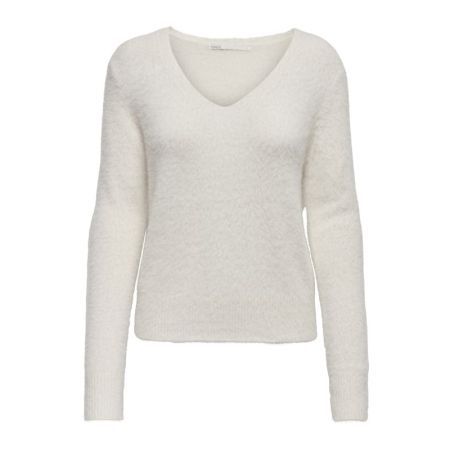 ONLELLA PIUMO LS V-NECK KNT 177922 Cloud Da