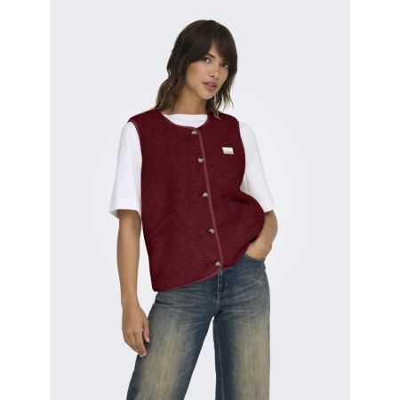 ONLBABY TEDDY VEST PNT CS 182651004 Caber