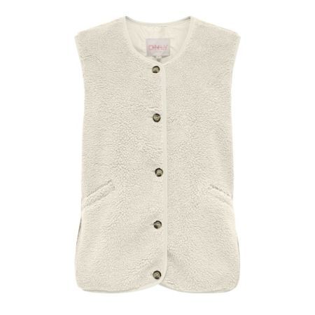 ONLBABY TEDDY VEST PNT CS 189959 Pumice S