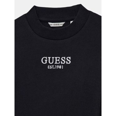 STRETCH RIB LS T-SHIRT JBLK JET BLACK