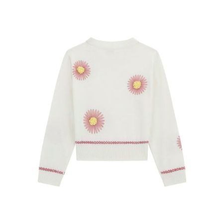 LS SWEATER G012 CREAM WHIT