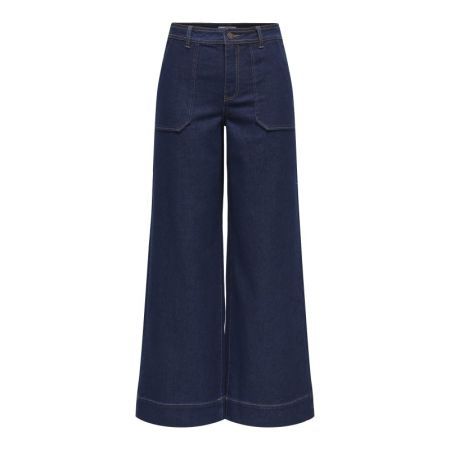 JDYVANNII HIGHWAIST WIDE DNM J 177938 Dark Blu