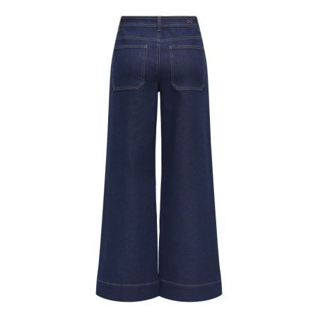 JDYVANNII HIGHWAIST WIDE DNM J 177938 Dark Blu