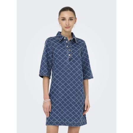 JDYBELLA-EMILIE SS DRESS DNM 179695 Medium B