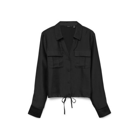 VMTOMA LS TIE SHIRT WVN 177868 Black