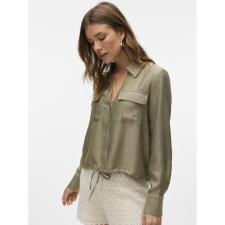 VMTOMA LS TIE SHIRT WVN 175860 Mermaid