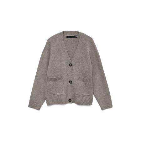 VMBOOM LS V-NECK BUTTON CARDIG 175680001 Moon