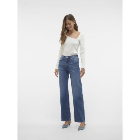 VMTESSA HR WIDE JEANS RA380 GA 178001 Medium B