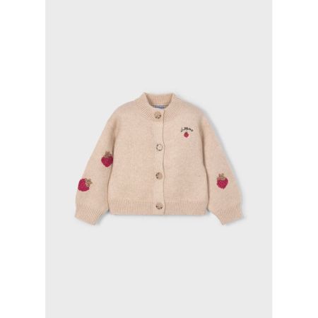 FANTASY KNIT CARDIGAN 010 SESAME